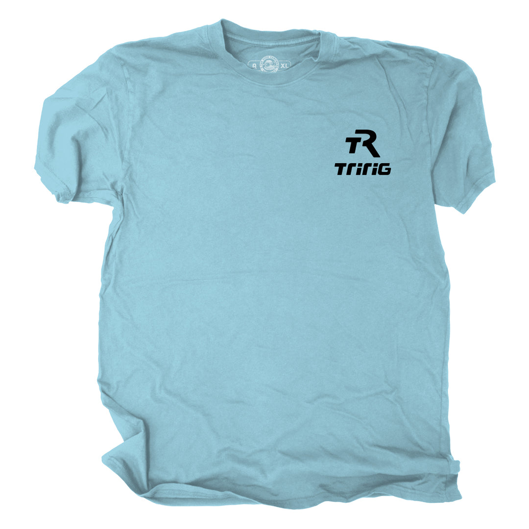 Blue T-Shirt Small Logo - TriRig