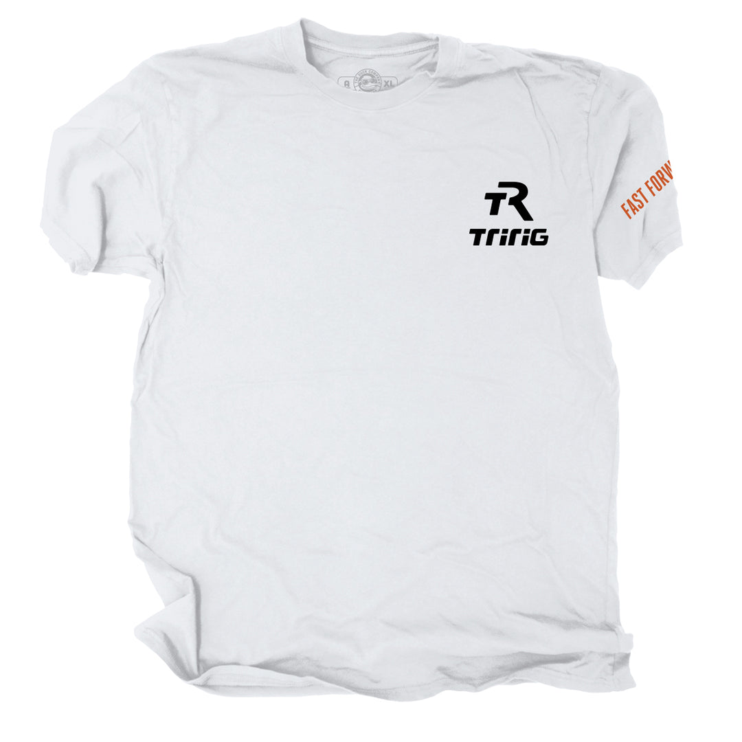 White T-Shirt Small Logo - TriRig