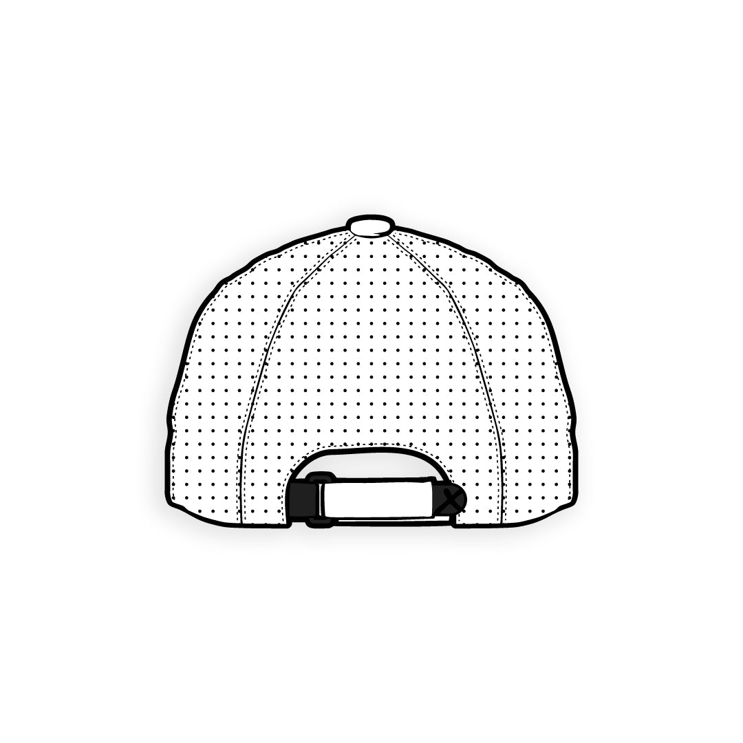 White Unstructured Hat - TriRig