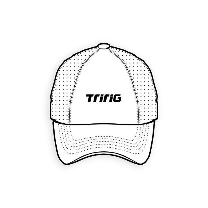 White Unstructured Hat - TriRig