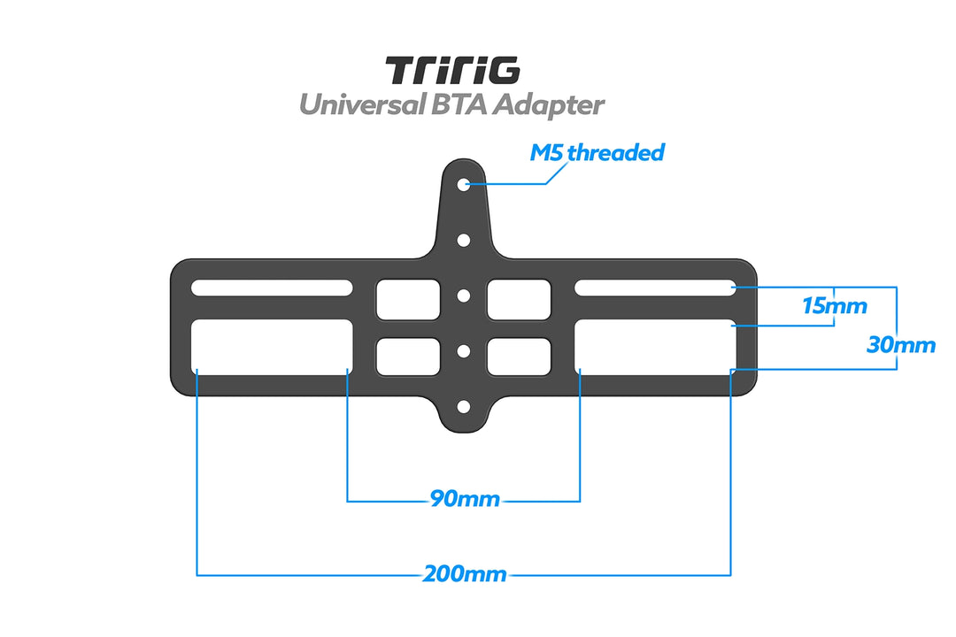 Universal BTA Adapter Plate - TriRig