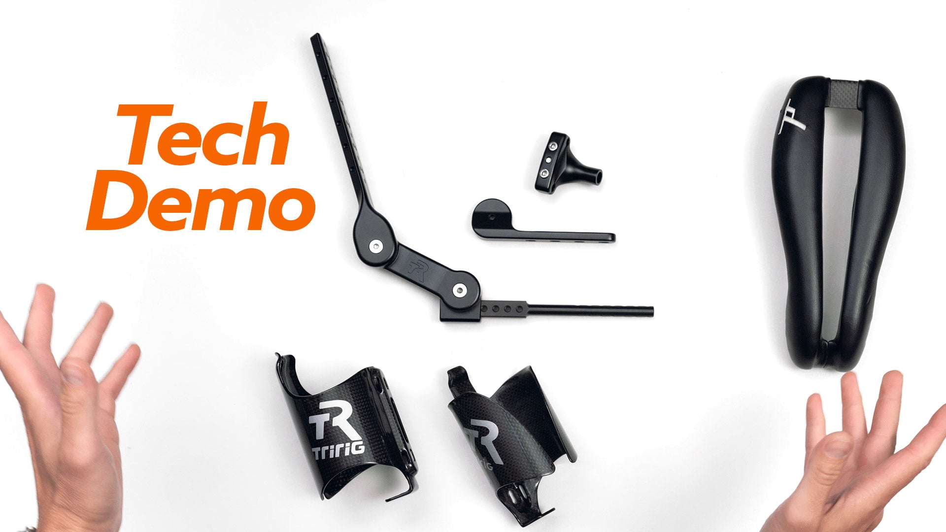 パーツ TriRig BTA BOTTLE MOUNT RISER BTA Bottle Mount Riser - TriRig