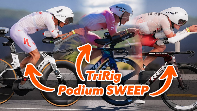 TriRig's PODIUM SWEEP at Ironman Kona 2026