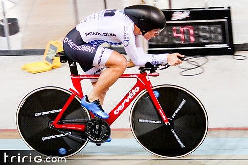 Molly Van Houweling's Hour Record Cervelo T4