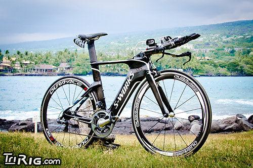 The winning rig - Craig Alexander's Specialized Shiv