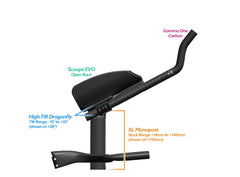 Alpha Prime Carbon Aero Bar/Stem Combo System (TEST) - TriRig