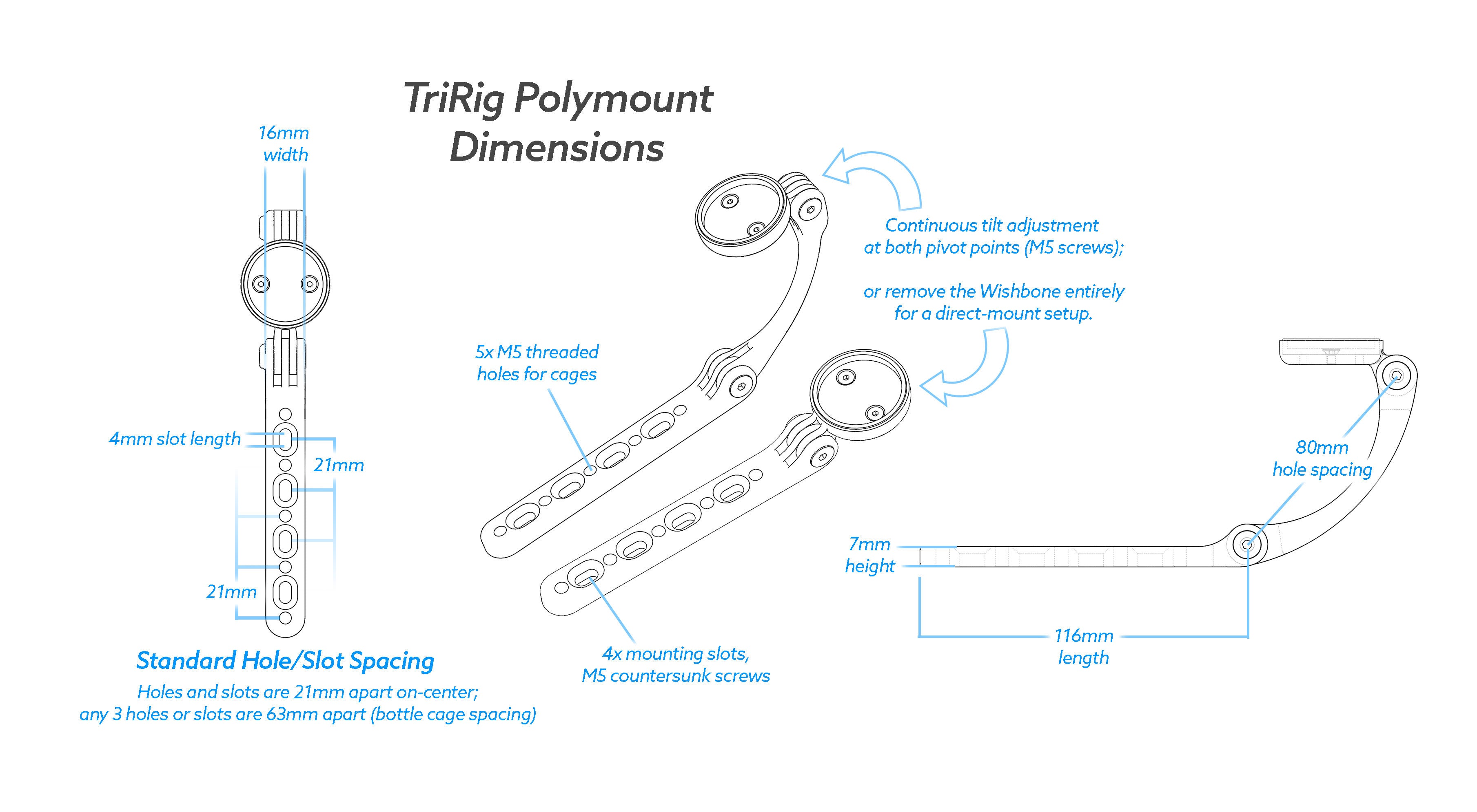 Polymount Multi-Setup Solution – Aero Computer Mount | TriRig
