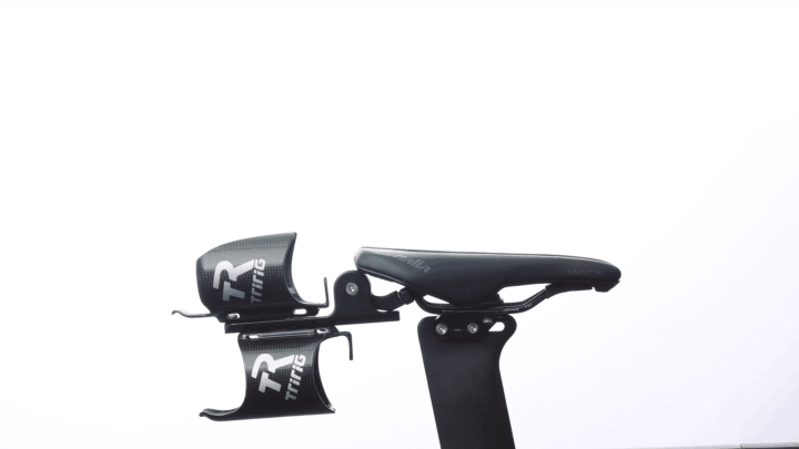 Beta System stacked layout adjusting angle, one Kappa cage on top and a Kappa Saddle cage below