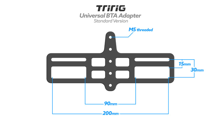 Universal BTA Adaptor Plate Collection - TriRig