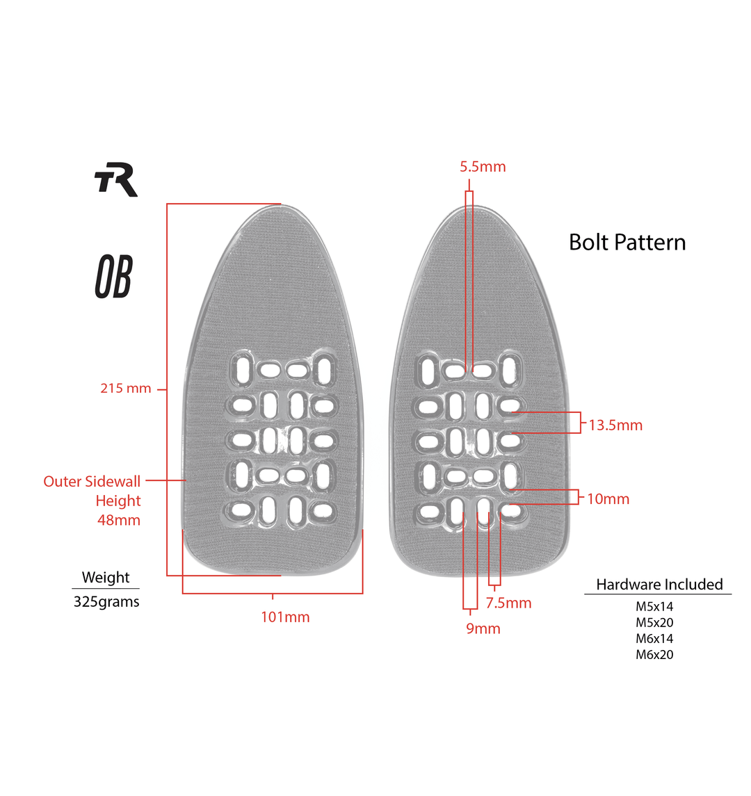 Open Back Carbon Arm Cups Canada - TriRig